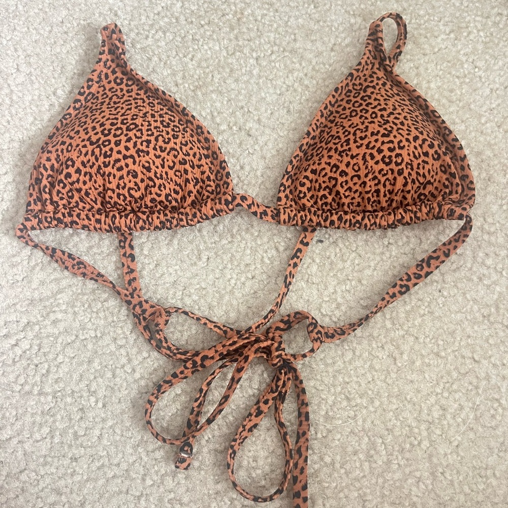 Cheetah/Leopard print triangle bikini!